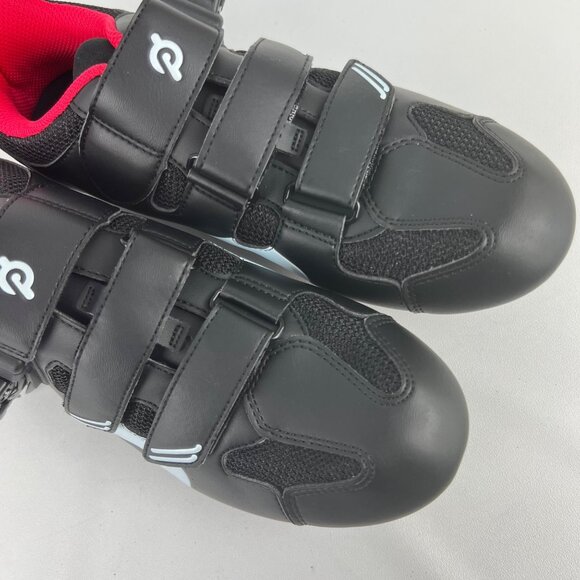 Peloton Unisex Bike Cycling Shoes Delta Cleats Black size 40 US Womens 9 Mens 7 - Picture 9 of 15